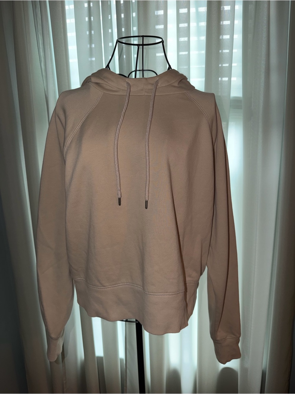 Universal Thread Beige Pullover Hoodie Sweatshirt Women's Size L